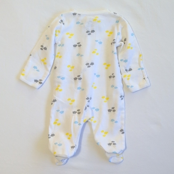 carter's 2-pack cotton zipper footie sleeper pajamas neutral unisex newborn baby - Picture 11 of 11